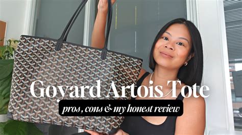 Goyard artois tote review